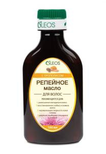 Репейное масло с Прополисом Oleos 100мл